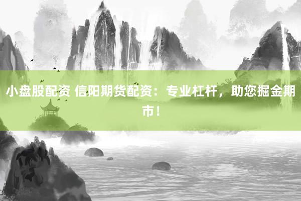 小盘股配资 信阳期货配资：专业杠杆，助您掘金期市！